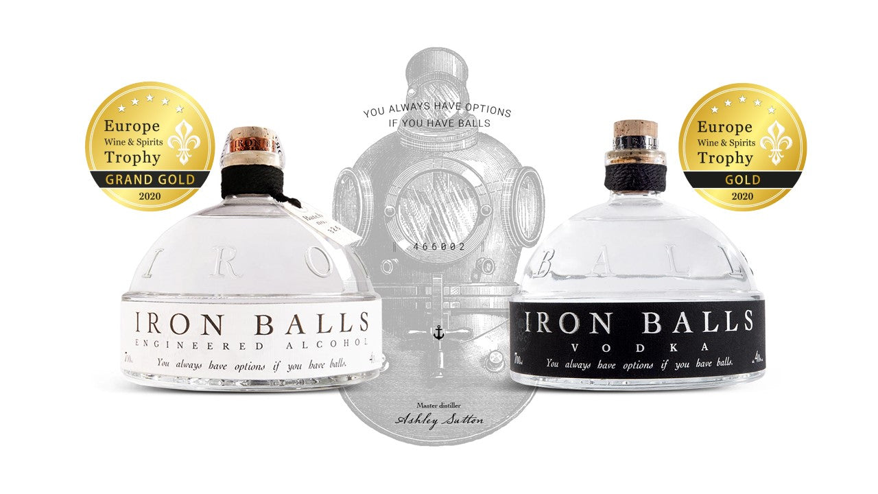 Europe Wine & Spirits Trophy │Iron Balls │Award Winning Premium Spirits