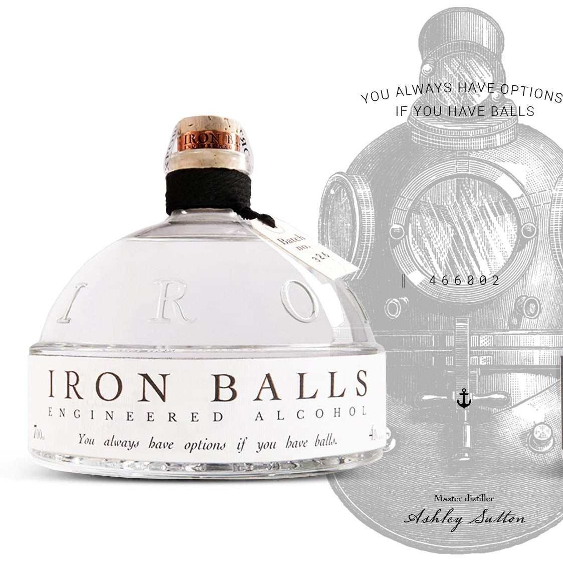 Iron Balls Premium Crafted Gin – IRON BALLS