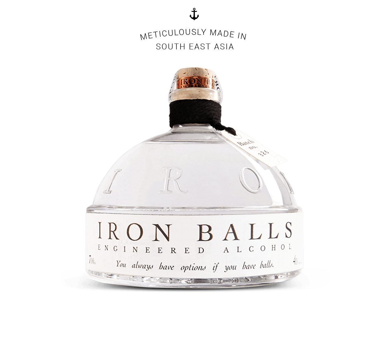 Iron Balls Premium Crafted Gin – IRON BALLS Iron Balls Premium Crafted Gin – IRON BALLS